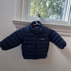 Baby Navy Patagonia Down Coat